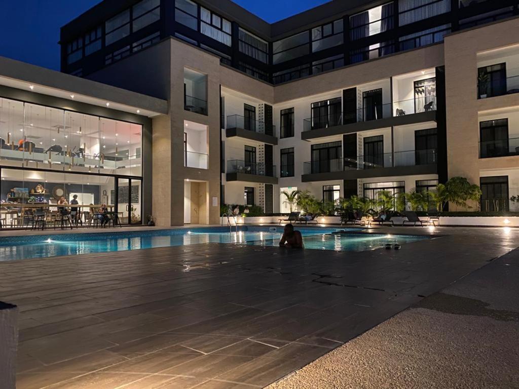 Accra Comfy Studio At Embassy Gardens Cantonments Eksteriør billede